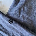 Lululemon  Wunder Under Heathered Grey Black High Rise Roll Down Legging Size 4 6 Photo 11