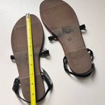 Arizona Jeans Arizona Jean Company Black Rhinestone Sandals Sz 6.5 Photo 8