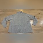 Summersalt The Luxe Cashmere Blend Funnel Neck Sweater wolf gray size XL Photo 4