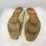 Jack Rogers Women's Tansy Flower gold flats  MOC sz 8.5. Photo 7