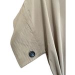 ZARA Khaki Safari Belted Short ShirtDress size Medium Photo 8