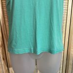 Nike Spring Green 100% Cotton Short Sleeve Athletic Vneck Tee Shirt Small Photo 2