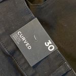 Forever 21 NWT  Curvy High Rise Black Skinny Leg Jeans SIZE 30 Photo 4
