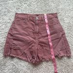 American Eagle Highest-Rise Mom Jean Shorts in Dusty Pink Size 2 Photo 6