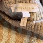 Rebecca Taylor Rebecca Taylos Tiger Stripe Merino Wool Alpaca Cotton Blend Sweater Small Photo 7