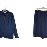Vintage Jo Hardin‎ Skirt Set Blue Size L Photo 0