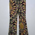 ZARA 70’s Groovy Print Flared Pants Size XS Photo 0