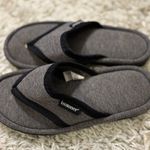 Isotoner  Gray with Black Trim Sandals Size 7.5-8 Photo 5