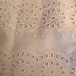 Patrons of Peace patron of peace crop top with white eyelet details ladies small spring cute Photo 5