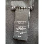 Attention  Black Wide Elastic Waistband Mini Skirt Medium Photo 2