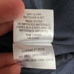 Cushnie et Ochs Midi Dress Womens 6 Blue Denim Sheath Slit Sleeveless Designer Photo 14