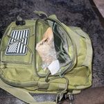 Tactical Shoulder sling Carrier Bag. Green Photo 2