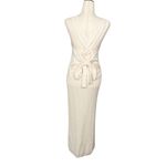 ALC Frank A.L.C. Caleb Cross Back Ivory Knit Midi Dress Size XS NWT Photo 6