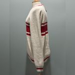 Barefoot Dreams  Cozy Chic Apres Ski Sweater Red/White soft comfy size 03 (14-16) Photo 4