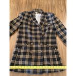 Veronica Beard  Oria glen tonal Plaid double breasted Dickey Jacket wool blazer 0 Photo 11