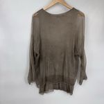 Saks 5th Avenue Saks Fifth Avenue Fairy Silk Top Womens Small Brown Lace Made in Italy Photo 8