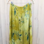 VTG Carole Little Womens Maxi Skirt Sz 12 Yellow Beaded Forest Fairy Boho Earthy Photo 1