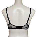 SKIMS  Unlined Lace Underwire Bra Black 34B Photo 2