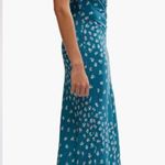 Free People NWOT  Gossamer Glow Floral Print Cutout Lace Trim Nightgown Sz L Photo 2