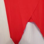 NWT Savvi Sage Tank Dark Coral Reversible Cropped Handkerchief Hem Shirt Top Red Size XL Photo 2