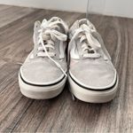 Vans UNISEX  GRAY /OFF WHITE SUEDEN LACE UP SNEAKER SHOES WOMENS :7 MENS:5.5 Photo 9