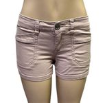 Unionbay  Delaney Cotton Blend 4 Pocket Pink Khaki Shorts Juniors 5 Photo 1