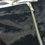 Proenza Schouler  Black Crushed Velvet Belted Pants size 2 Photo 4