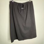 Fear of god Essentials Women's Jet Black Heavy Long Skirt XXL Photo 2