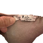 Gigi Moda Strapless Elba Jumpsuit Tie Dye Gray White O/S Pockets Italy Size undefined Photo 3