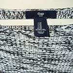 Gap  Marled Black and White Crew Neck Sweater Photo 1