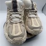 ZARA  Beige and Gray Athletic Sneakers Photo 4