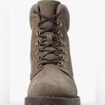 Born Codi Leather Lace Up Biker Moto Combat Boots New Women's size 9 M New Brown Photo 1