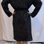 Show Me Your Mumu NEW w tags Elegant Black Sequin Kimono Dress Photo 4
