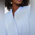 Tuckernuck  NWOT Chambray Linen Lydell Maxi Dress Light Blue Size S Photo 2