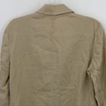 Quince 100% European Linen Blazer Driftwood Beige Tan Medium Single Breasted Photo 9