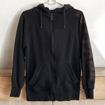 Ivy Park  Zip Up‎ Hoodie Sweatshirt Black Spellout Streetwear Women’s Size XXS Photo 0