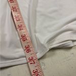 New York & Company Dress Size Large Cowl Draped Neck Stretch Sleeveless New White Photo 4