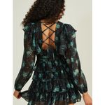 Altar'd State  Maisley Ruffle Floral Mini Dress Size XS NWT Photo 2