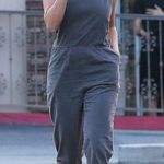 Free People Gray Minimal One Piece Overall Jumper side cut outs sz 10 as seen on Photo 11