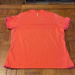 Porsche 1/2 zip womens polo shirt XL Orange Photo 6