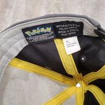 Pokémon NWOT Pokemon Pikachu Yellow/Gray Adjustable Cap Photo 3