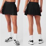 Alo Yoga Aces Tennis Pleated Skirt with inner Short in Black, Size XS, NWT Photo 7