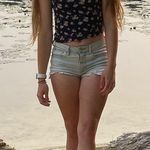 About A Girl  Flower Crop top Photo 0