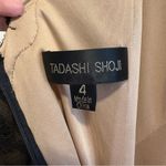 Tadashi Shoji  Zuri Black Lace Illusion Sheath Dress Size 4 Photo 4