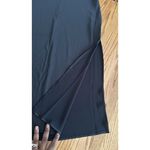 A New Day Women’s Black Slip Dress 3XL, Silky Satin V-Neck Adjustable Strap Photo 6