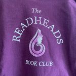 The Readheads Book Club Podcast Merch Sweatshirt Size Medium Red Photo 2