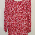 Billabong 🎄 mini flare  Red and White Floral Dress Photo 0