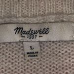Madewell Colorblock Wool Blend Sweater Photo 4