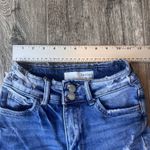 Bridge by GLY  Jeans Women 25 Flare wide leg Blue Distressed Denim hippie western Photo 3