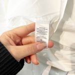 Free Assembly Cotton Sleeveless Halter Neck Fit & Flare Midi Dress White XL Photo 7